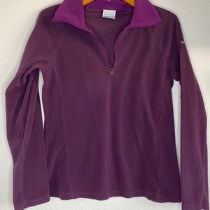 Columbia purple sweater